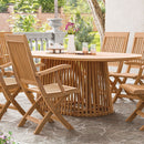 Lovina - Oval Dining Table by Unique Piece Furniture