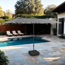 Musa - Rectangular Market Umbrella by Unique Piece Furniture