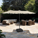 Musa - Rectangular Market Umbrella by Unique Piece Furniture