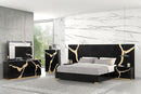 Goldsberg - Queen Bed w/ Wall Panels by Unique Piece Furniture