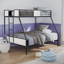Molton - Twin/Full Metal Bunkbed by Unique Piece Furniture