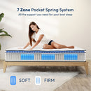 Salvia - 12" Full Hybrid Pocket Coil Mattress by Unique Piece Furniture