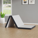 Hollyhock - 3" Twin XL Tri-Fold Memory Foam Topper by Unique Piece Furniture
