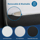 Hollyhock - 3" Twin XL Tri-Fold Memory Foam Topper by Unique Piece Furniture