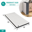 Hollyhock - 4" Queen Tri-Fold Memory Foam Topper by Unique Piece Furniture