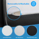 Hollyhock - 4" Twin Tri-Fold Memory Foam Topper