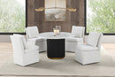 Varde - Round Dining Marble Table by Unique Piece Furniture