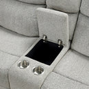 Sandbach - Manual Reclining Loveseat With Console by Unique Piece Furniture