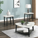 Thisted - Triangle Marble Coffee Table by Unique Piece Furniture