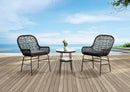 Zalika - 3 Pc. Conversation Set by Unique Piece Furniture