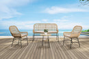 Zalika - 4 Pc. Conversation Set by Unique Piece Furniture