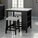 Chalcedony - 3 Pc. Dining Table Set by Unique Piece Furniture