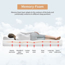 Artemisia - 8" E.King Memory Foam Mattress by Unique Piece Furniture
