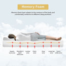 Artemisia - 8" Twin Memory Foam Mattress by Unique Piece Furniture