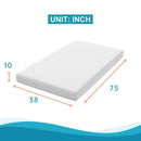 Artemisia - 10" Twin Memory Foam Mattress by Unique Piece Furniture