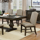 Faulk - 7 Pc Dining Table Set by Unique Piece Furniture