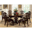 Bellagio - 5 Pc Dining Table Set (Leatherette Chairs) by Unique Piece Furniture