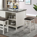 Heidelberg - 4 Pc Counter Ht Table Set w/ Bench