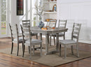 Laquila - 6 Pc Dining Table Set w/ Bench by Unique Piece Furniture