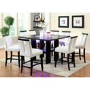 Luminar - 7 Pc Counter Ht Table Set by Unique Piece Furniture