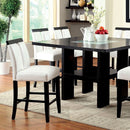 Luminar - 7 Pc Counter Ht Table Set by Unique Piece Furniture