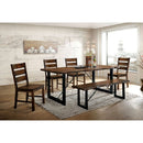 Dulce - 6 Pc Dining Table Set w/ Bench by Unique Piece Furniture