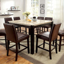 Gladstone - 7 Pc Counter Ht Table Set by Unique Piece Furniture