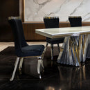 Basilicata - 7 Pc Dining Table Set by Unique Piece Furniture