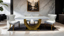 Portanova - 7 Pc Dining Table Set by Unique Piece Furniture