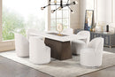 Grasten - 7 Pc Dining Table Set by Unique Piece Furniture