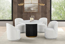 Varde - 5 Pc Dining Table Set by Unique Piece Furniture
