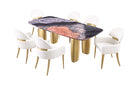 Northolt - 7 Pc Dining Table Set by Unique Piece Furniture