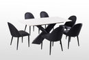 Lenvik - 7 Pc Dining Table Set by Unique Piece Furniture