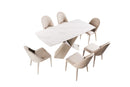 Lenvik - 7 Pc Dining Table Set by Unique Piece Furniture