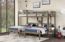 Hortense - Triple Twin Bed by Unique Piece Furniture