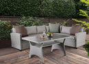 Kimana - 3 PC. Patio Dining Set by Unique Piece Furniture