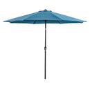 Mora - 11' Outdoor Umbrella + 21" Round Base by Unique Piece Furniture