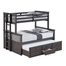University - Twin/Full Bunk Bed by Unique Piece Furniture