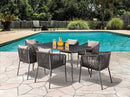 Tushari - 8 Pc. Outdoor Dining Set by Unique Piece Furniture