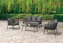Myesha - 4 Pc. Conversation Set by Unique Piece Furniture