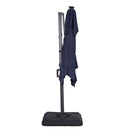Xico - 8 Ft Square Umbrella w/ Double Top w/ LED Light + 37" Large Base by Unique Piece Furniture
