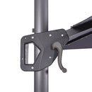 Xico - 8 Ft Square Umbrella w/ Double Top w/ LED Light + 37" Large Base by Unique Piece Furniture