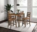 Lubbock - 5 Pc. Counter Ht. Table Set by Unique Piece Furniture