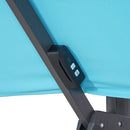 Aurora - 10 Ft Square Umbrella w/ Double Top w/ LED + 37" Large Base by Unique Piece Furniture