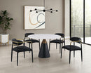 Hobro - 5 Pc. Dining Table Set by Unique Piece Furniture
