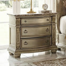 Fromberg - Nightstand w/ Marble Top by Unique Piece Furniture