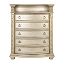 Fromberg - Chest w/Marble Insert by Unique Piece Furniture