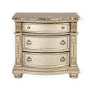 Fromberg - Nightstand w/ Marble Top by Unique Piece Furniture