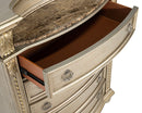Fromberg - Chest w/Marble Insert by Unique Piece Furniture