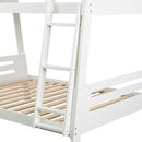 Kallen - Twin/Full Bunk Bed+Mattress by Unique Piece Furniture